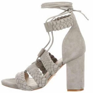 Raye Braided Grey Heel
